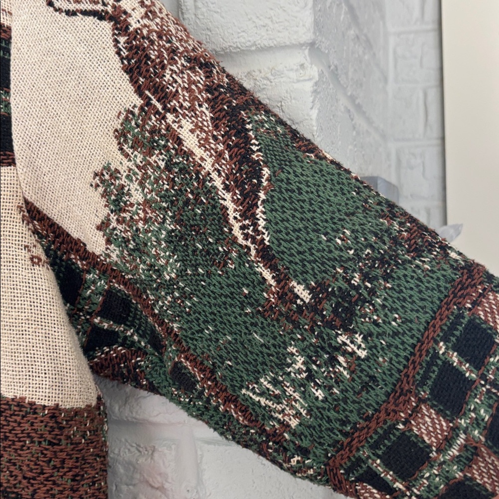 Vintage Hunting Dogs Tapestry Jacket - Picture 6 of 15